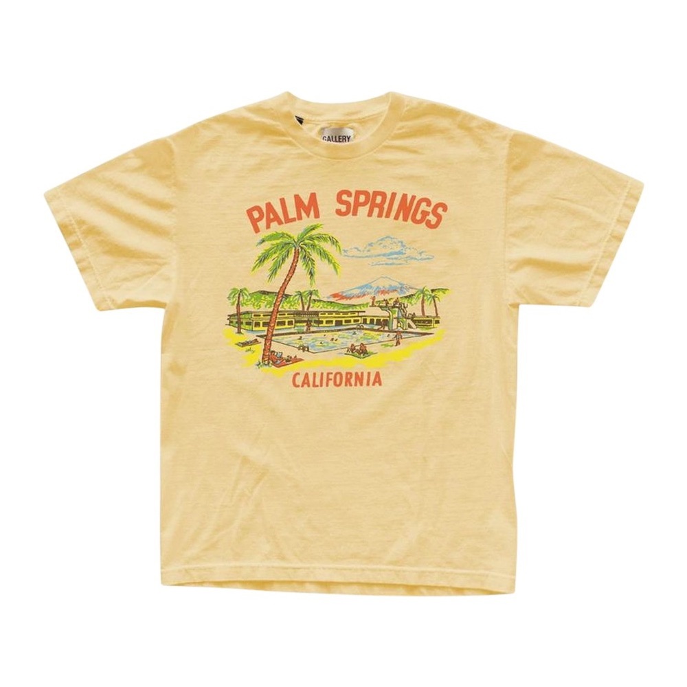 Gallery Dept Yellow Palm Springs Tee